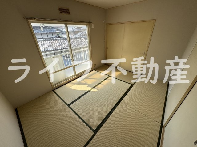 サンライフ玉串B棟の和室|ゆったりとくつろげる和室です