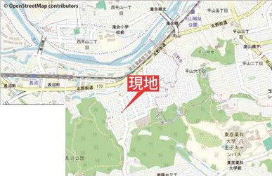 祝成約　八王子市　長沼町　新築戸建て　５期の地図|～仲介手数料無料☆八王子ひなた不動産～八王子市長沼町　新築戸建て