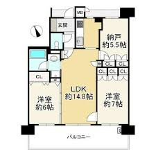 【間取り】 | リベールシティ堺錦之町