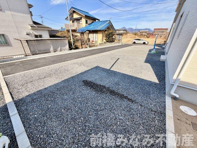 【新築平屋】高崎市箕郷町白川第2　２号棟(全６棟)　クレイドルガーデン　新築建売分譲の駐車場|駐車場の用意があります