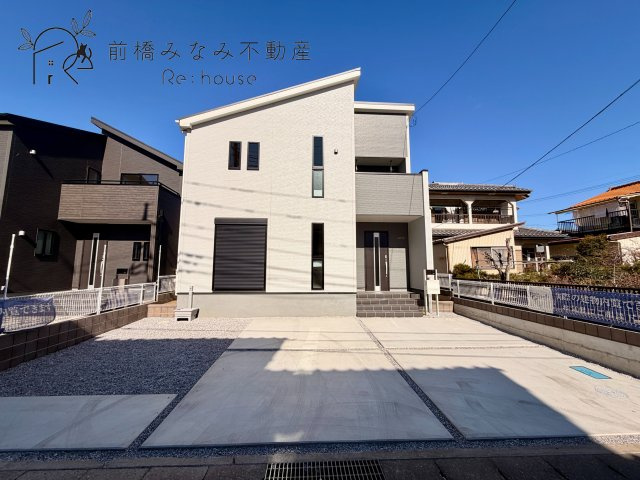 【新築】高崎市石原町第24　６号棟(全６棟)　リーブルガーデン　新築建売分譲の外観|外観もきれいです