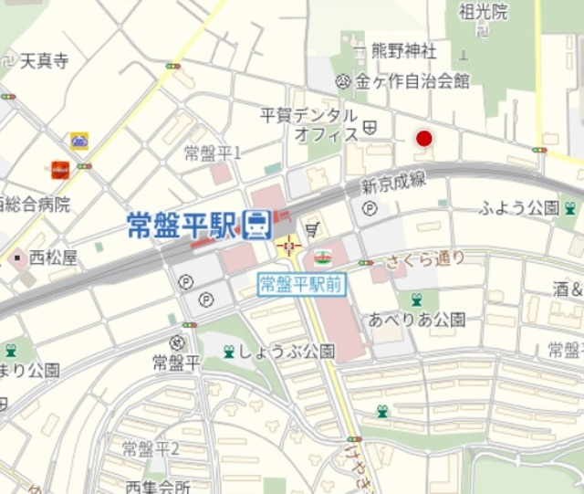 コンフォール常盤平の地図|★案内図★