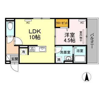 【間取り】 | アル・ソーレ沖浜