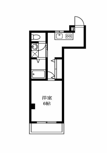 等々力ＱＳハイムの間取り|間取りです。