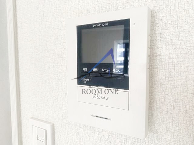 エスポワール東和第二のセキュリティ|モニター付きインターホンです。