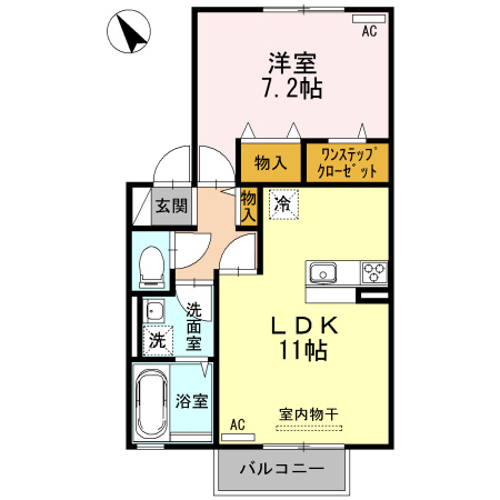 セジュール・リアンの間取り|使い勝手の良い間取りです♪