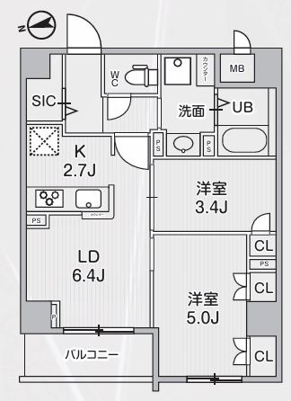【間取り】 | Alivis中野