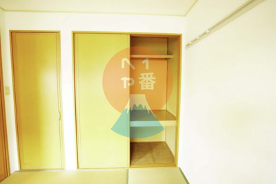 【収納】 | サンシャインA | 6帖のお部屋の収納　※参考写真です