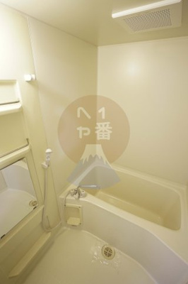 【浴室】 | フォーレスト城北B棟 | 落ち着いた空間のお風呂です　※参考写真です