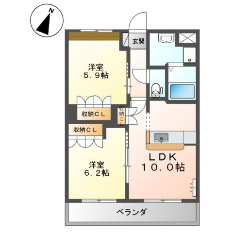 【間取り】 | アイ・コート