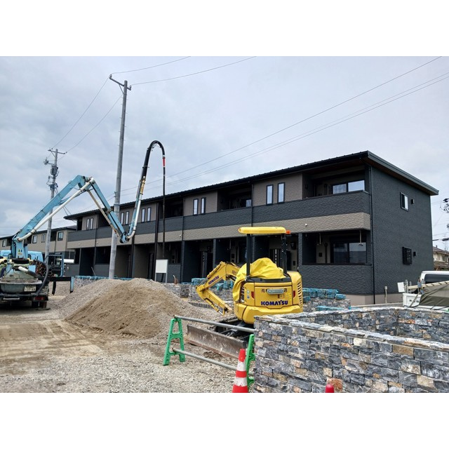 岐阜市領下のアパート