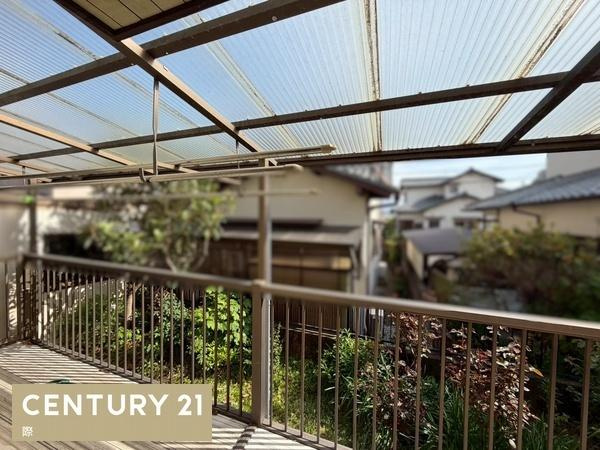 岩出市中黒　中古戸建のバルコニー