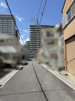 【前面道路含む現地写真】 | 前道約5.0ｍ×約4.0ｍ