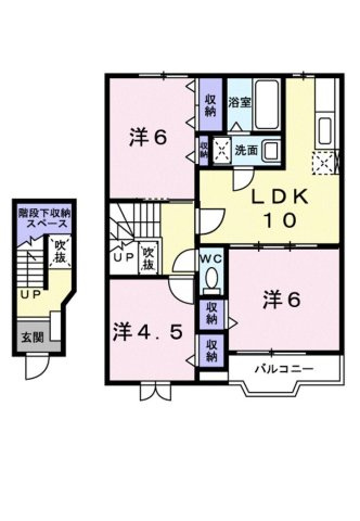 【間取り】 | カシオペア　Ｂ