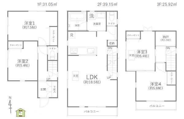 川口市伊刈　中古一戸建て