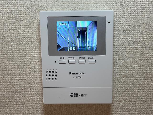 サンチェリーのセキュリティ|カメラ付インターホン