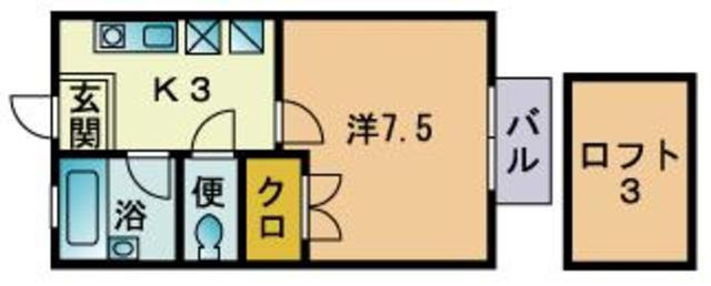 サンヒルズ別府の間取り