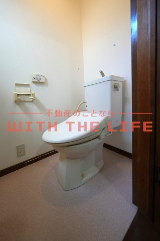 小川貸家【キャンペーン対象物件】のトイレ|清潔感のあるトイレです