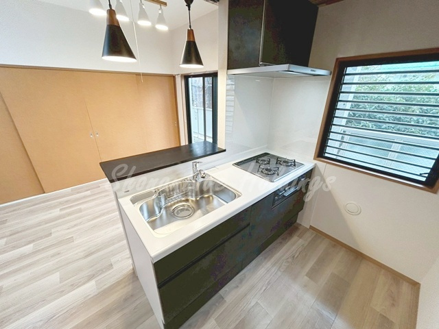 藤沢市花の木の賃貸マンションのキッチン