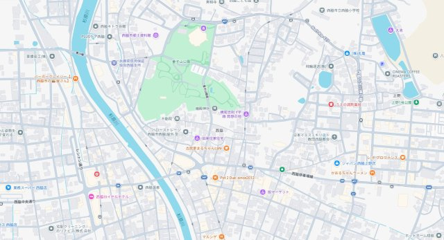 西脇市西脇　第16期　新築一戸建ての地図