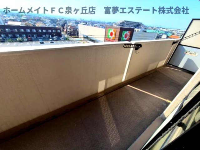 【バルコニー】 | リアンジェ泉大津 | ※イメージ　同物件別号室の写真