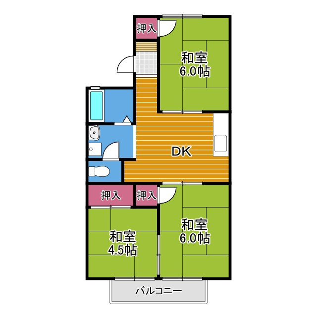 アイビー藤沢台の間取り