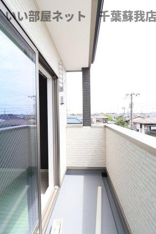 (仮称)ジーメゾン千葉村田町ランタのバルコニー|同メーカー施工イメージ画像です！
