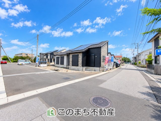 ブルーミングガーデン宇都宮市江曽島町の前面道路含む現地写真|前面道路含む現地写真