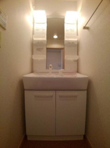 忙しい朝には欠かせない洗面所です