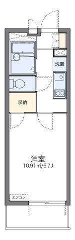 代表的な間取のため実際の間取とは異なる場合があります