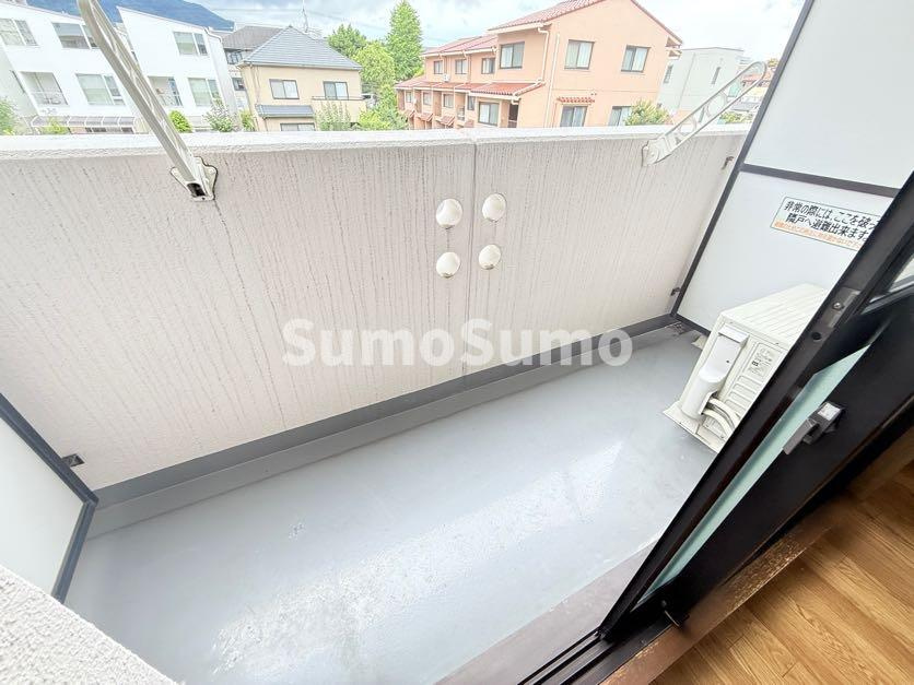 グランデアステール芦屋のバルコニー