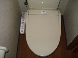 シャワー付トイレ