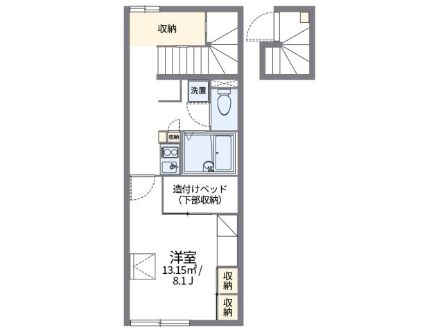 代表的な間取のため実際の間取とは異なる場合があります