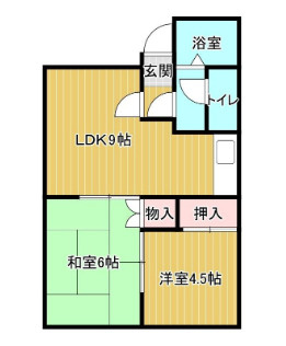 第二さくらハイムの間取り