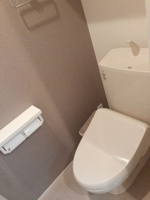 トイレもきれいです