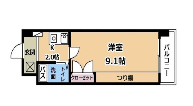 滋賀県草津市1棟売りマンション　　サンクリエートハヤシ「満室稼働中！」の間取り