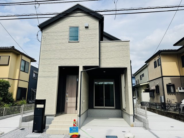 八王子市　散田町　新築一戸建て　２５ー１期の外観|～西八王子駅徒歩17分　省エネ性能認定、小中学校徒歩5分圏内の子育てしやすい住環境～