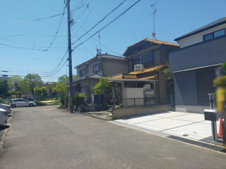 【前面道路含む現地写真】 | 京田辺市草内八田　新築戸建