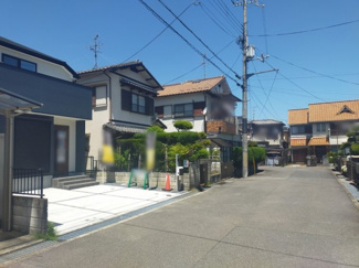 【前面道路含む現地写真】 | 京田辺市草内八田　新築戸建