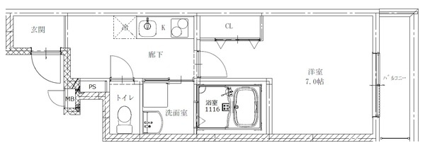 【間取り】 | フジパレス鳳中町サウス