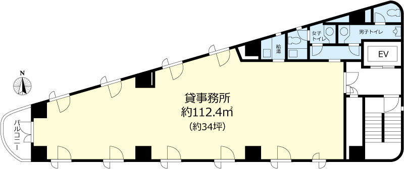 駿河台スカイビルの間取り