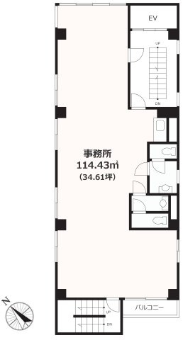 NCKビルの間取り