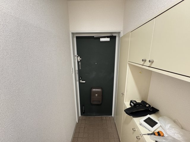 松戸セントラルコートの玄関