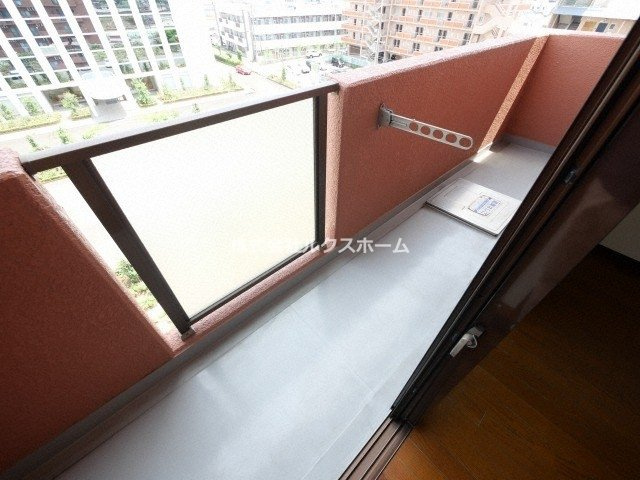 ラヴェールミナミのバルコニー