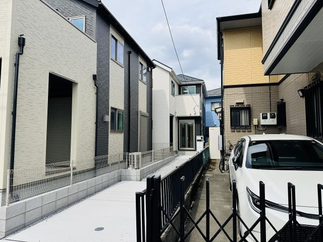 八王子市　散田町　新築一戸建て　２５ー１期の外観|～西八王子駅徒歩17分　省エネ性能認定、小中学校徒歩5分圏内の子育てしやすい住環境～
