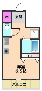 アンフィニィ真上の間取り