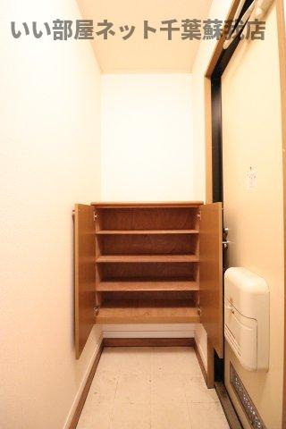 ミニコスモＡの収納|シューズボックス