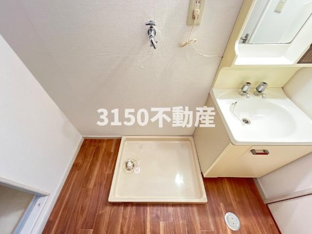 サンハイム山川の設備|洗濯機置場