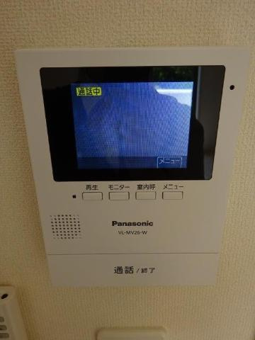 クレオールの内装|カメラ付インターホン