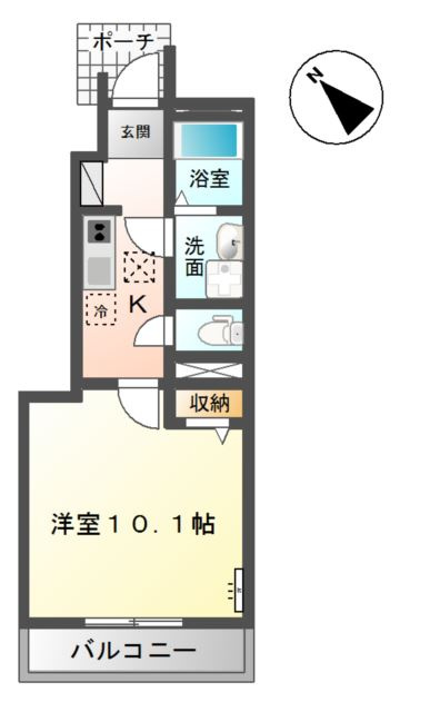 クレオールの間取り